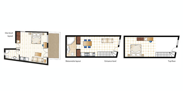 Studio floorplan Studio floorplan