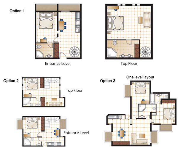 2 Bedroom Apartment Maisonette Plaza Spa Apartments